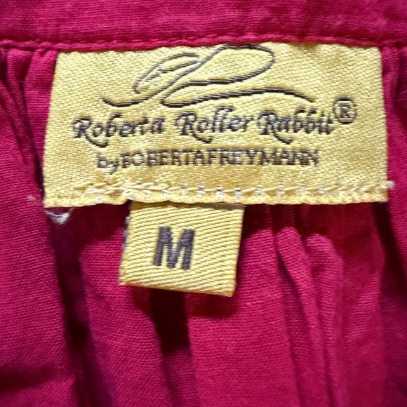 Roberta Roller Rabbit Fuchsia Top - Picture 4 of 8